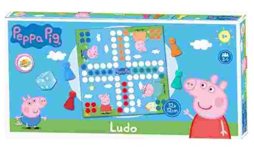 Peppa Pig Blue Ludo Board Game