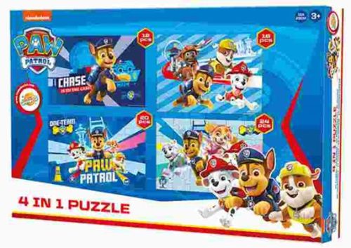 Paw Patrol 4-in-1 puzzle