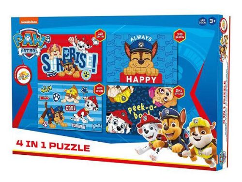 Paw Patrol Surprise puzzle 4 in 1