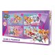 Paw Patrol Great puzzle 4 in 1