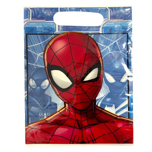 Spiderman Head gift bag set of 10