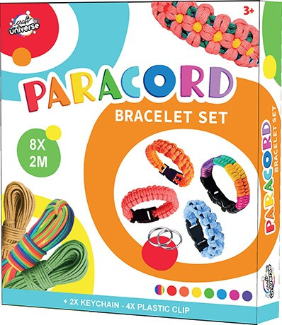 Colour Paracord Bracelet and Keychain Making Kit