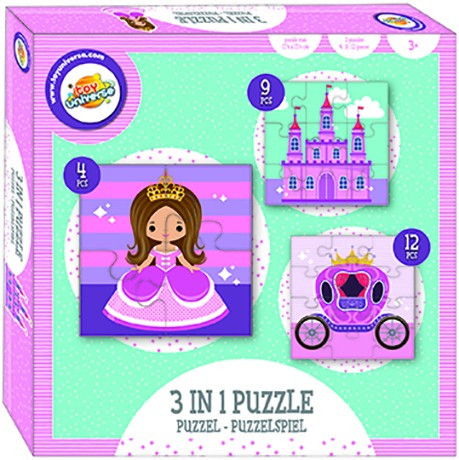 Princess Princess Puzzle 3 in 1