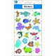 Ocean puffy sponge sticker set