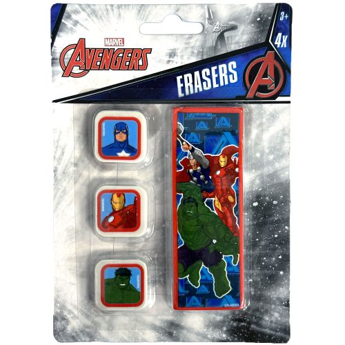 Avengers The Legacy shaped eraser set 4 pcs