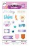 Colour Feeling sticker set, 3 sheets