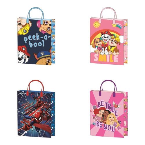 Disney Disney Paw Patrol, Spider-Man Paper Gift Bag 34x26x12 cm