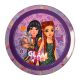 Glam Girls Team micro dinner plate