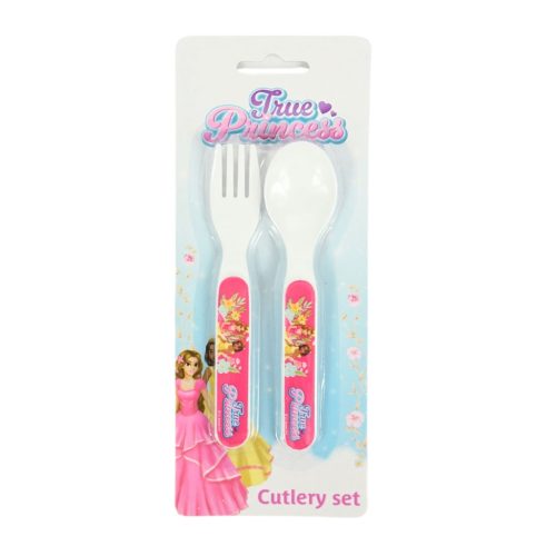 Princess True plastic cutlery set - 2 pieces