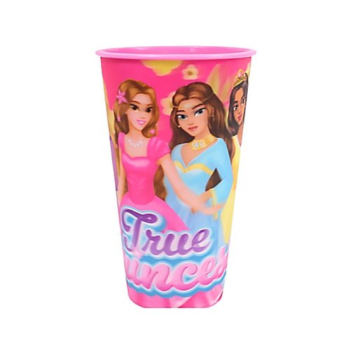 Princess True 3D effect plastic cup 480 ml