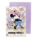 Disney Minnie  Shopping 3D Greeting Card