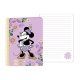 Disney Minnie Purple spiral Notebook A5