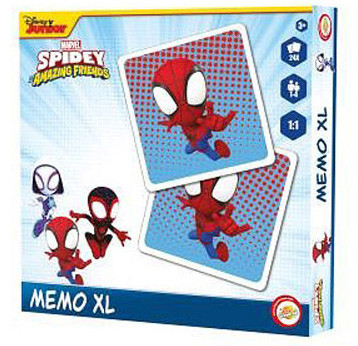 Spiderman Spidey memory game XL 24 pieces