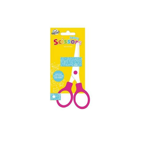 Colour Pink Safety Scissors 15 cm