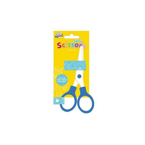 Colour Blue safety scissors 15 cm