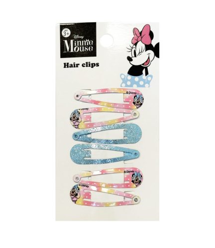 Disney Minnie  hair clip set 6 pcs