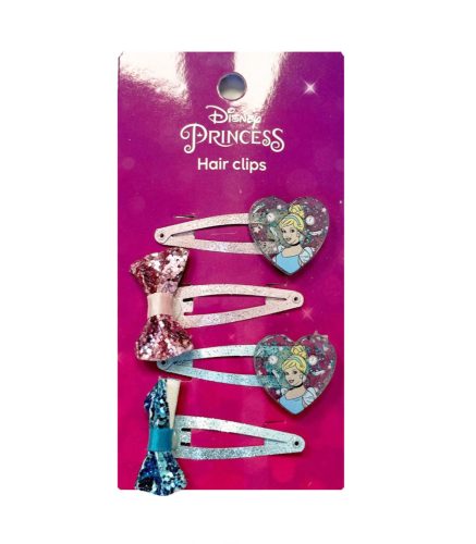 Disney Princess Cinderella Royal Sparkles Hair Clip Set 6 pcs