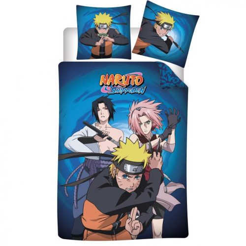 Naruto Ninja Trio bedding set 140×200cm, 63×63 cm microfibre