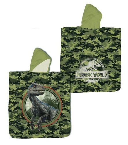 Jurassic World beach towel poncho 60x120 cm