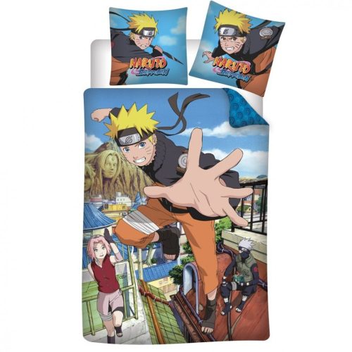 Naruto Hidden Leaf bed linen set 140×200cm, 65×65 cm