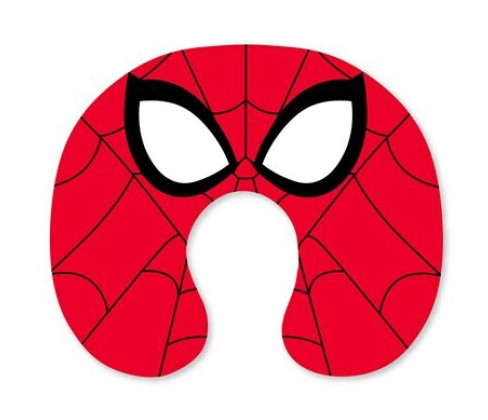 Spiderman Red travel pillow, neck pillow