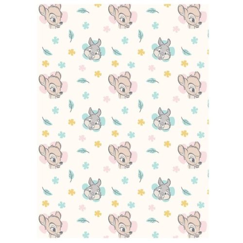 Disney Bambi coral fleece blanket 110x150cm