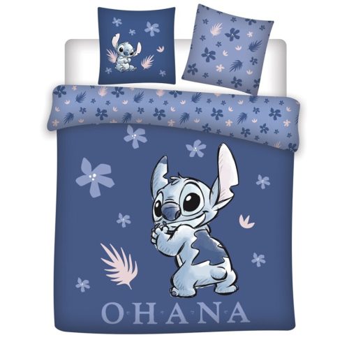 Disney Lilo and Stitch Ohana double, double bed linen 240×220cm, 65x65 cm