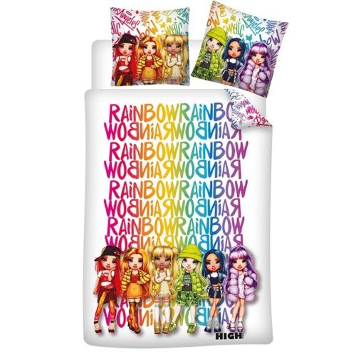 Rainbow High Magic bedding set 140×200cm, 65×65 cm