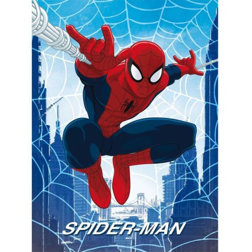 Spiderman Web flannel blanket 110x150cm