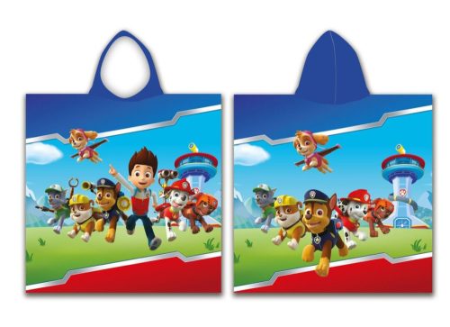 Paw Patrol of the Horizon beach towel poncho 55x110 cm (Fast Dry)