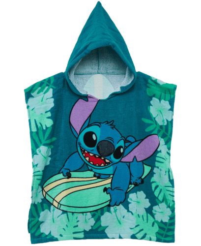 Disney Lilo and Stitch Surf beach towel poncho 60x120 cm