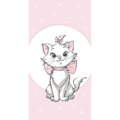 Disney Marie Cute cat bath towel, beach towel 70x140cm