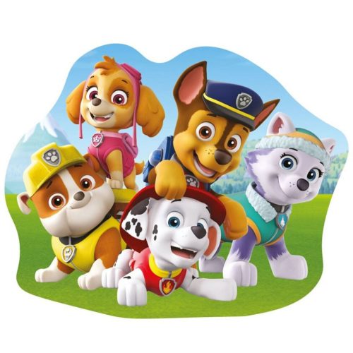 Paw Patrol Fun shaped pillow, decorative cushion 34x26 cm