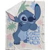 Disney Lilo and Stitch Just Chill Sherpa Blanket 130x170cm