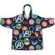 Avengers Courageous adult pull-over plush fleece blanket, poncho