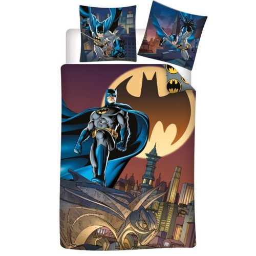 Batman Gotham City bedding set 140×200cm, 65x65 cm