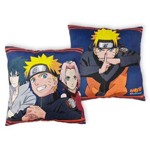 Naruto Team pillow, decorative cushion 40x40 cm Velour