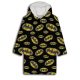 Batman slip-on plush fleece blanket, poncho 7-14 years