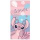 Disney Lilo and Stitch Pink bath towel, beach towel 70x140cm (Fast Dry)