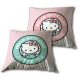 Hello Kitty Club pillow, decorative cushion 40x40 cm Velour