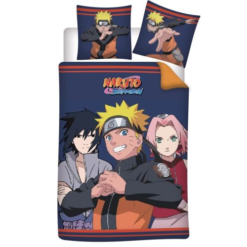 Naruto Confident Trio bedding set 140×200cm, 60×70 cm