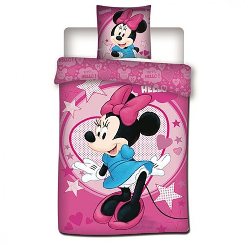 Disney Minnie  Sweetheart bedding cover 140×200cm, 63×63 cm microfibre