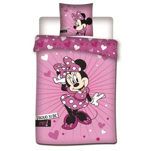 Disney Minnie  Proud bed linen 140×200cm, 63×63 cm microfibre