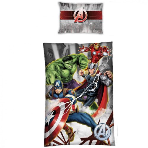 Avengers Ultimate Fight bedding set 140×200cm, 63×63 cm microfibre