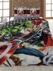 Avengers Ultimate Fight bedding set 140×200cm, 63×63 cm microfibre