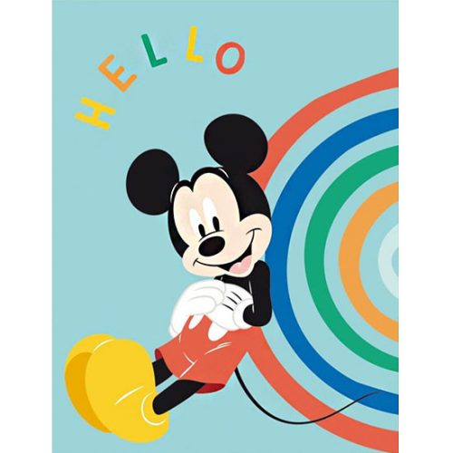 Disney Mickey  Hello fleece blanket 100x140cm