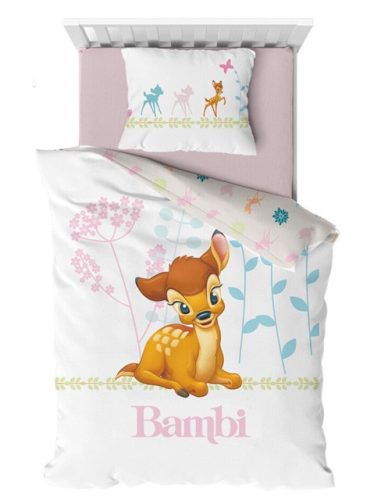 Disney Bambi Flowers  children's bedding set 100×140cm, 40×60 cm