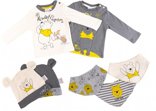 Disney Winnie the Pooh baby t-shirt + hat and bib 7 pcs set 86/92 cm