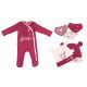 Disney Bambi baby romper + hat and bib 6-piece set 86/92 cm