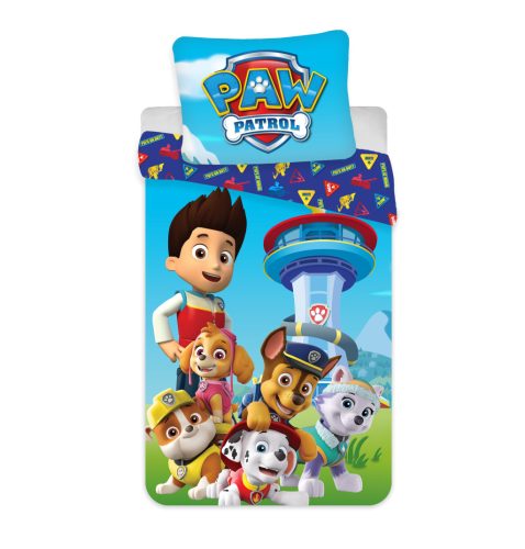 Paw Patrol On Duty bedding set 140×200cm, 70×90 cm